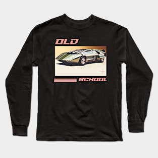 Old School Car Long Sleeve T-Shirt